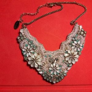 Delicate, dainty statement necklace by Tanjore